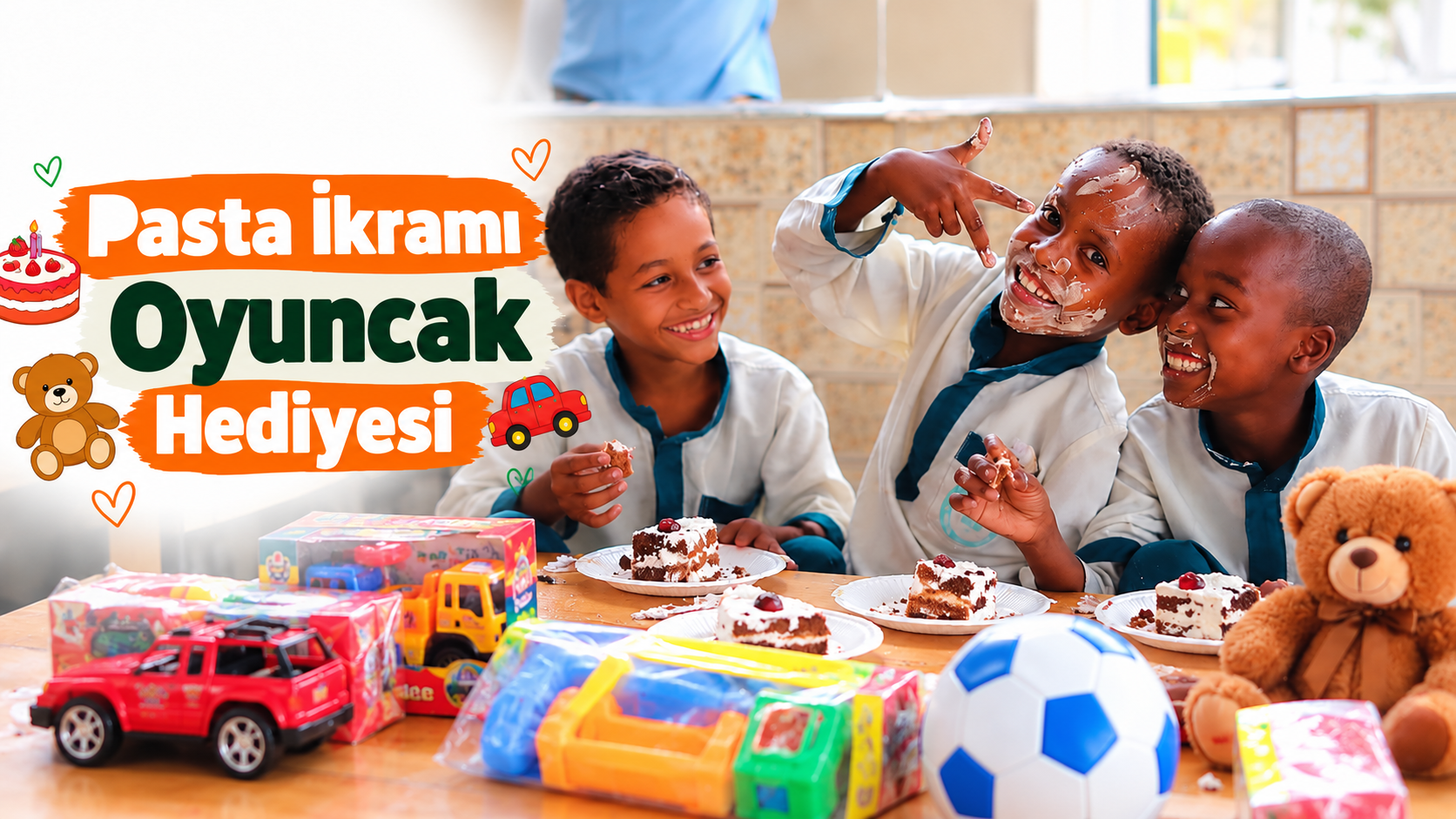 pasta ve oyuncak